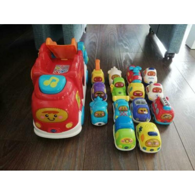 Vtech V-tech Toet Toet auto's grote complete speel set
