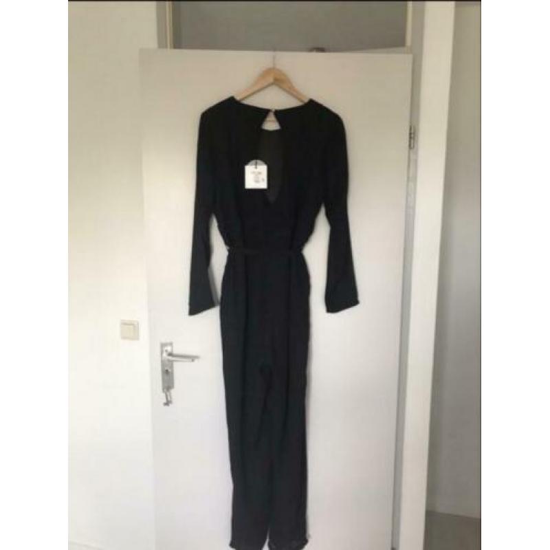 Leuk zwart jumpsuit mt L