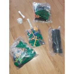 K'nex dump truck met motor. Zgan