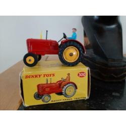 dinky toys massey harris tractor no.300 boxed
