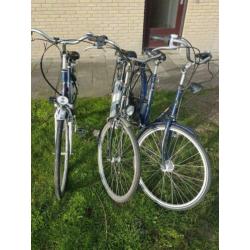 3 fietsen defect .