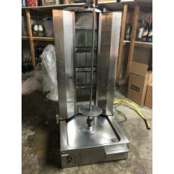 Werkende gyros/donor draaigrill