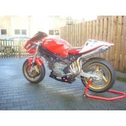 Te Koop Ducati 800 racer met frame plus kenteken