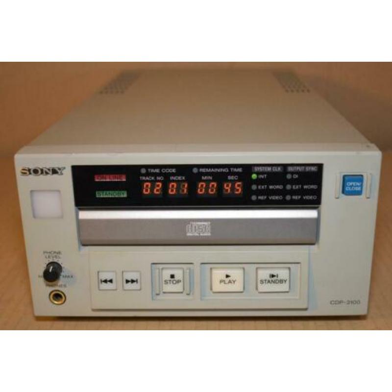 Sony CDP-3100 Pro Time Code CD Player