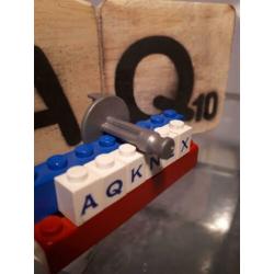 Speelgoed (Gebruikt) | Knex | Stub axles | Grijs | 91620