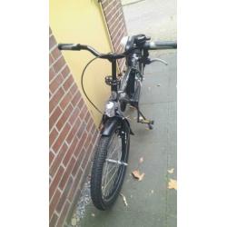 Spirit Alpha zwarte jongensfiets 20 inch