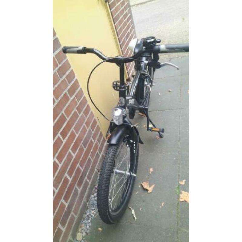 Spirit Alpha zwarte jongensfiets 20 inch