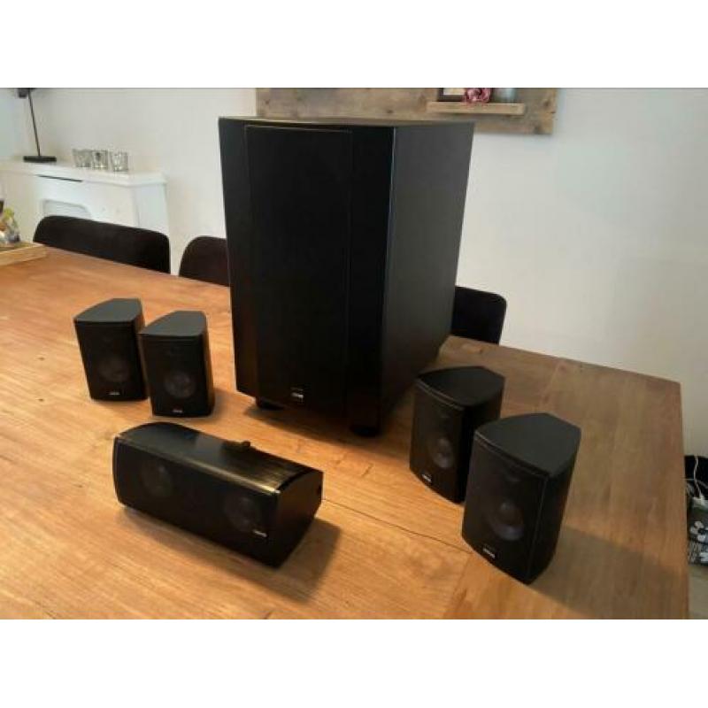 Pioneer receiver icm Canton 5.1 luidsprekers