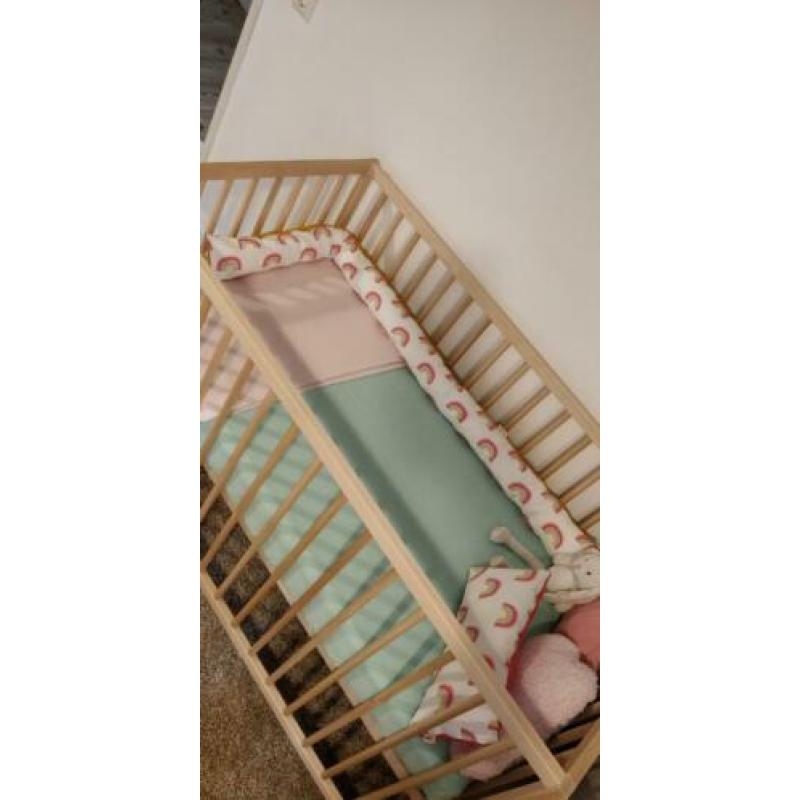 Bed Bumper nestje baby kind handmade - animal print Leo
