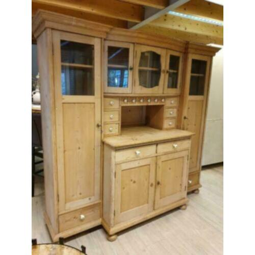 *ACTIE* Mooie Oud Grenen Buffetkast / Raketkast (2435B)