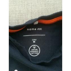 Name it longsleeve 86 donkerblauw ongedragen