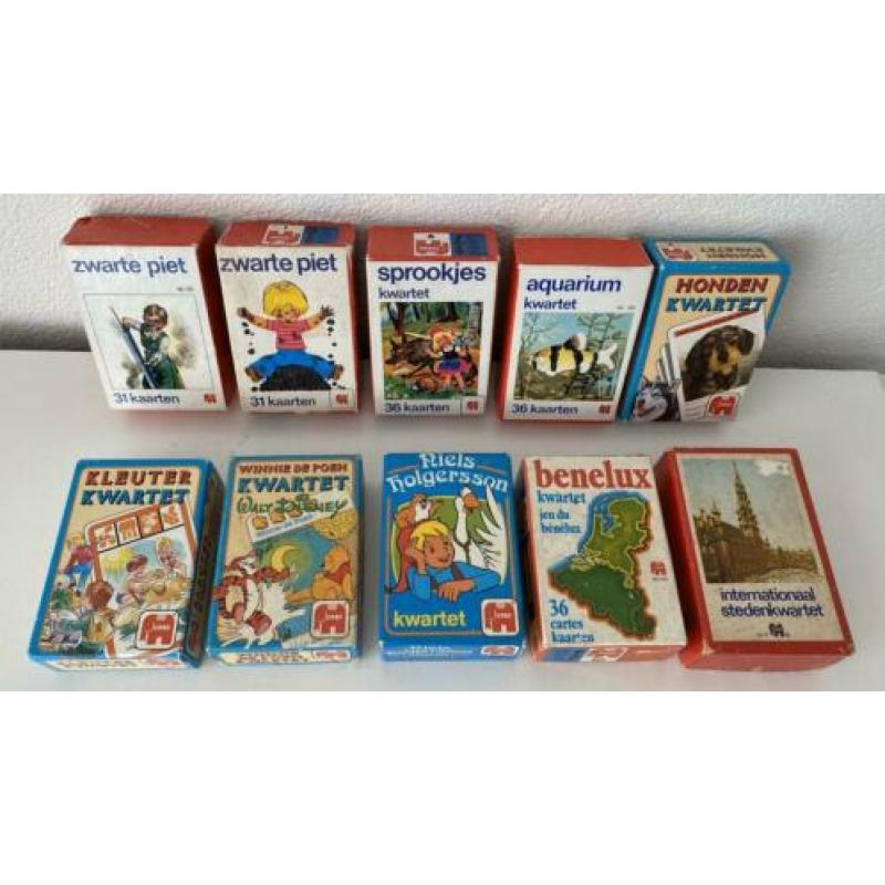 Kwartetten Jumbo vintage-Zwarte piet-Sprookjes-En overig