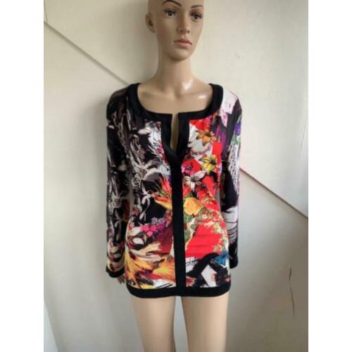 Etoile Du Monde top maat L 44 multicolor zwart maat 6