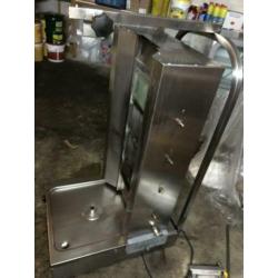 Werkende gyros/donor draaigrill