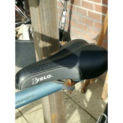 Zadelzitje stang herenfiets