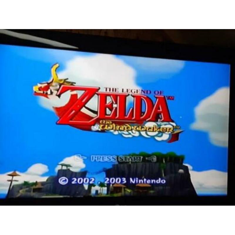 Zelda The Windwaker Gamecube 2 disc