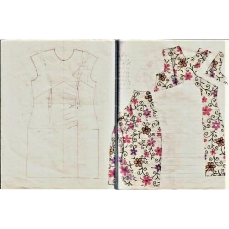Surinaamse Quilt Patchwork Knutsel Pangi stofje nr 2670