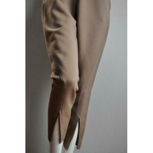 Vintage split hem broek van wol