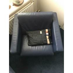 Fauteuil design blauw merk Jori