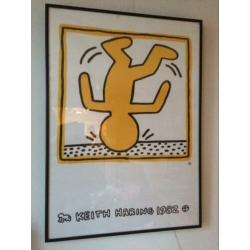 Keith haring one man show detail poster 50 bij 70
