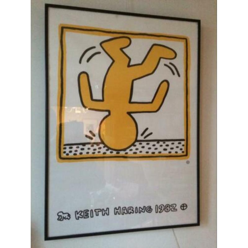 Keith haring one man show detail poster 50 bij 70
