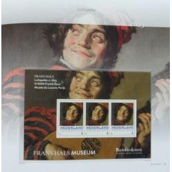Boek inclusief 3 velletjes persoonlijke postzegels Frans Hal