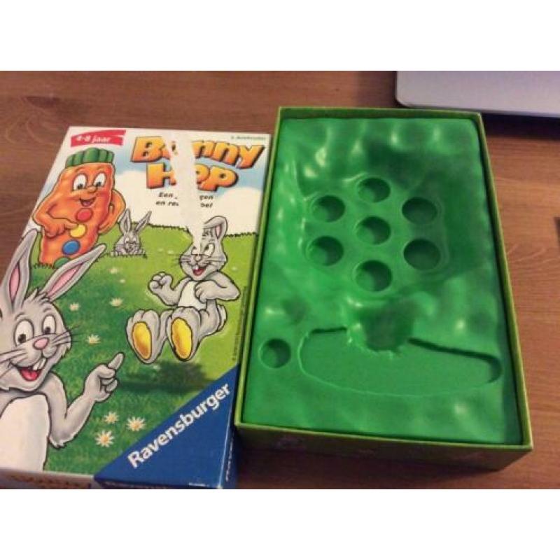 spel Bunny Hop, gebruikt maar compleet.reiseditie