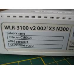 Sitecom Wifi-N router WLR-3100 v2 002 | X3 N300