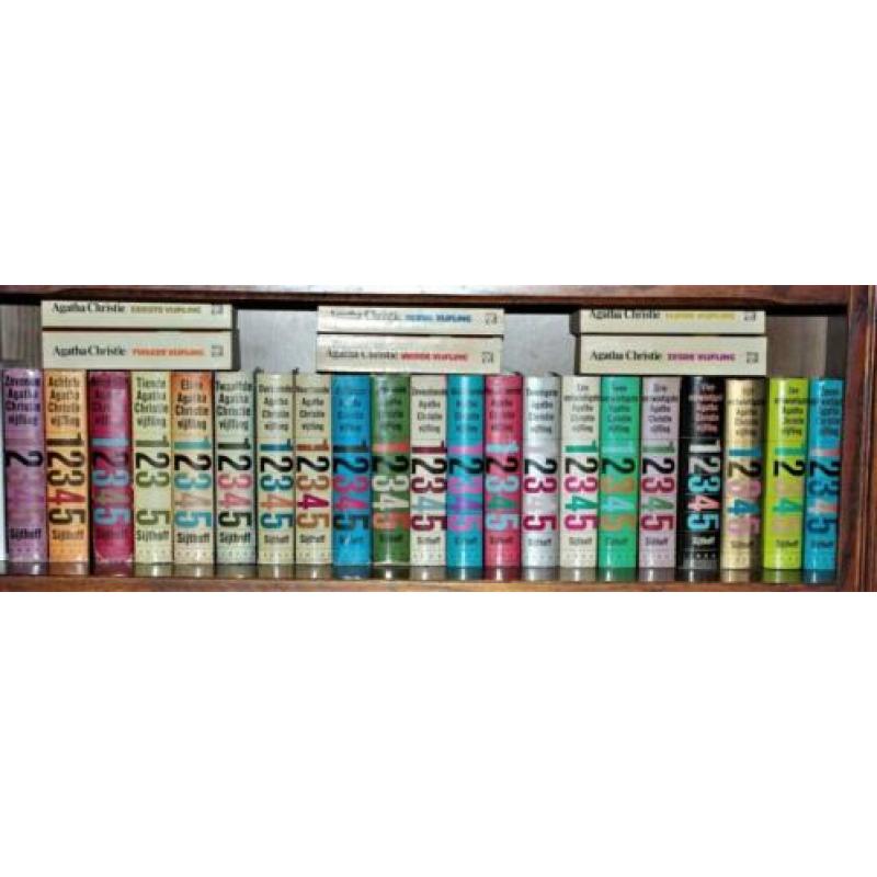 Agatha Christie vijflingen compleet 27 delen