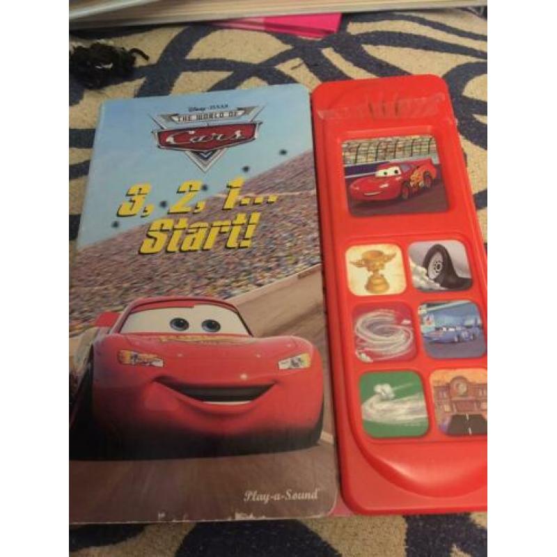 Cars geluidenboek1,2,3 Start!