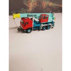 Te Koop Liaz Autokraan 6x4 uitv. Krosche 1/50 metaal