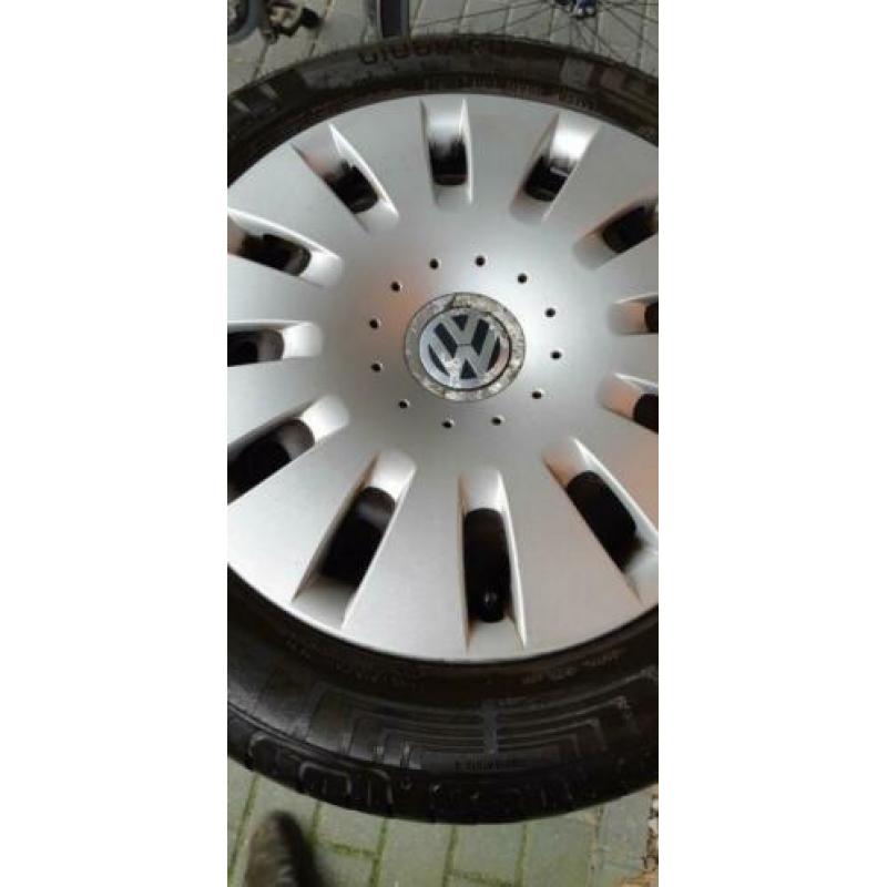 Velgen + zomerbanden VW polo