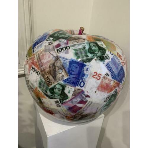 GhostArt - de gulden appel beeld oud geld design