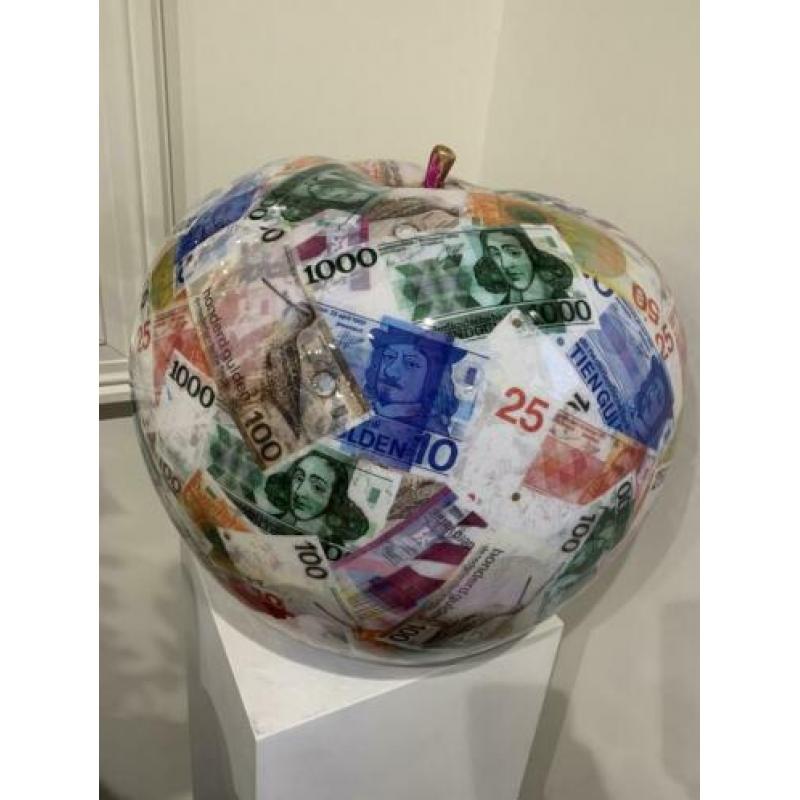 GhostArt - de gulden appel beeld oud geld design