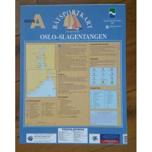 Zeekaarten Noorgwegen A B C D