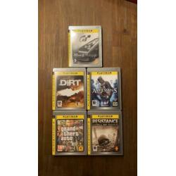 13 Playstation 3 games (incl Buzz buzzers)