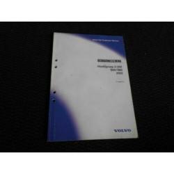 VOLVO S60+S80 NL Importeur Servicehandboek Bedradingschema's