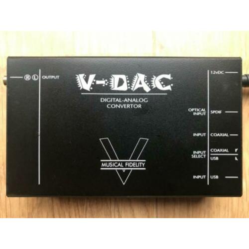 Musical Fidelity V-Dac met Sbooster BOTW voeding