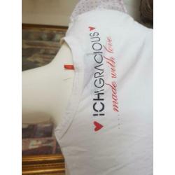 ichi wit shirt maat 38 nieuwstaat