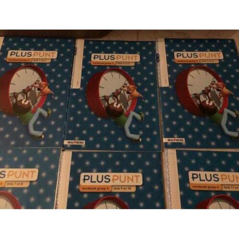 Pluspunt boeken groep 4 t/m 8