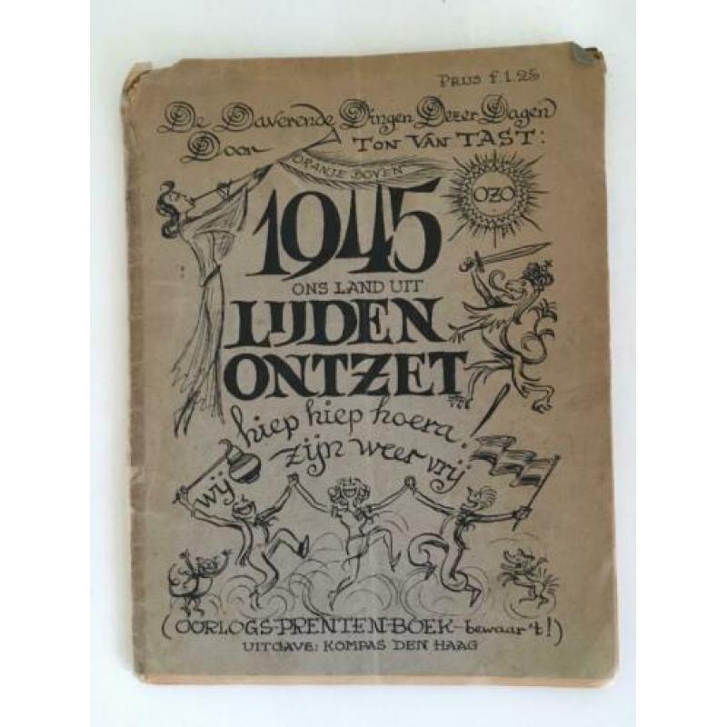 "1945 Ons Land uit Lijden Ontzet", stripboek over de oorlog