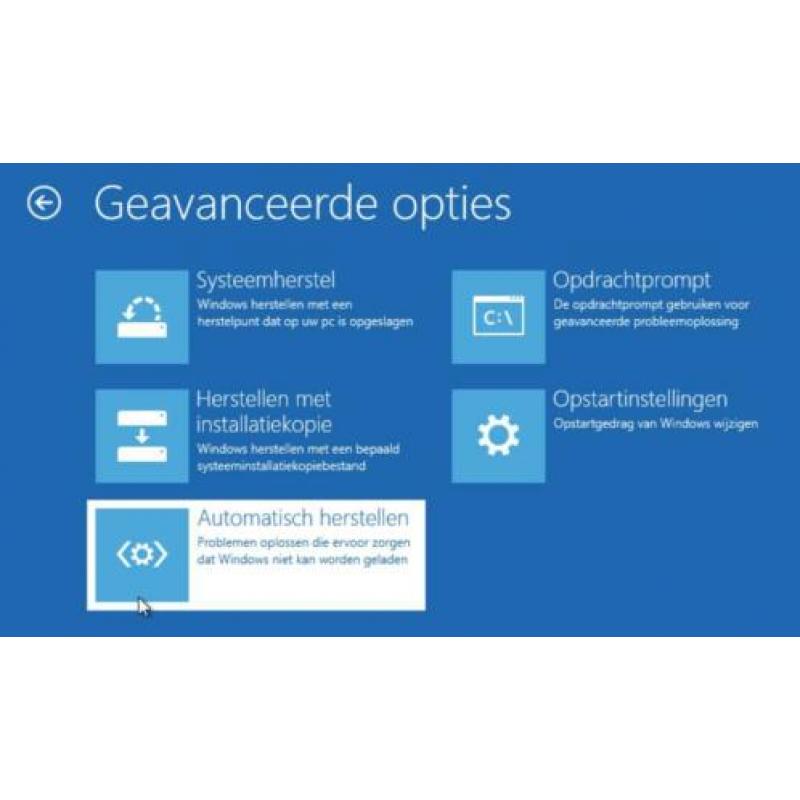 Windows 10 Pro - installatie computer herstel CD/DVD + hulp