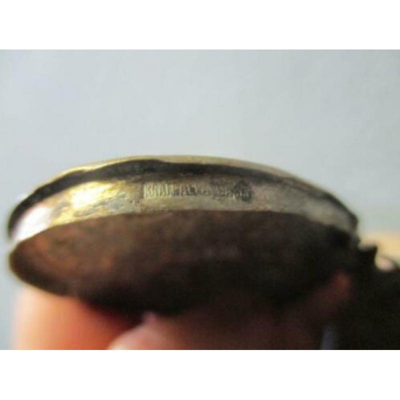 Robert Kraft - snuifdoos - Alpaca Zilver