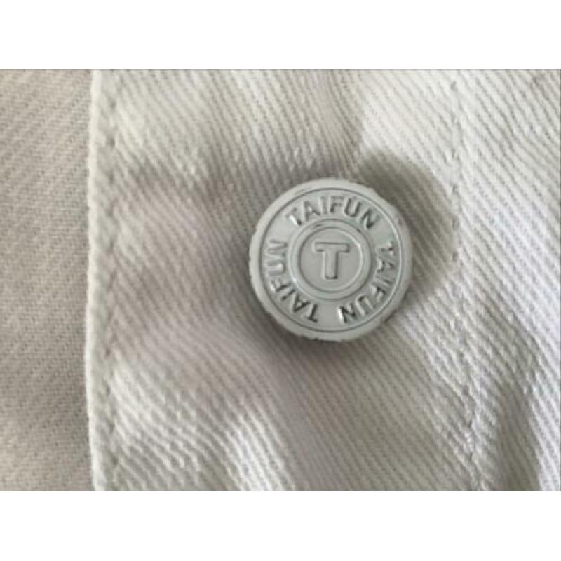 Witte spijkerjas xl taifun 44/46