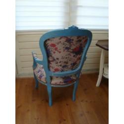Barok, fauteuil , zetel , stoel. . Blikvanger Nieuw!!