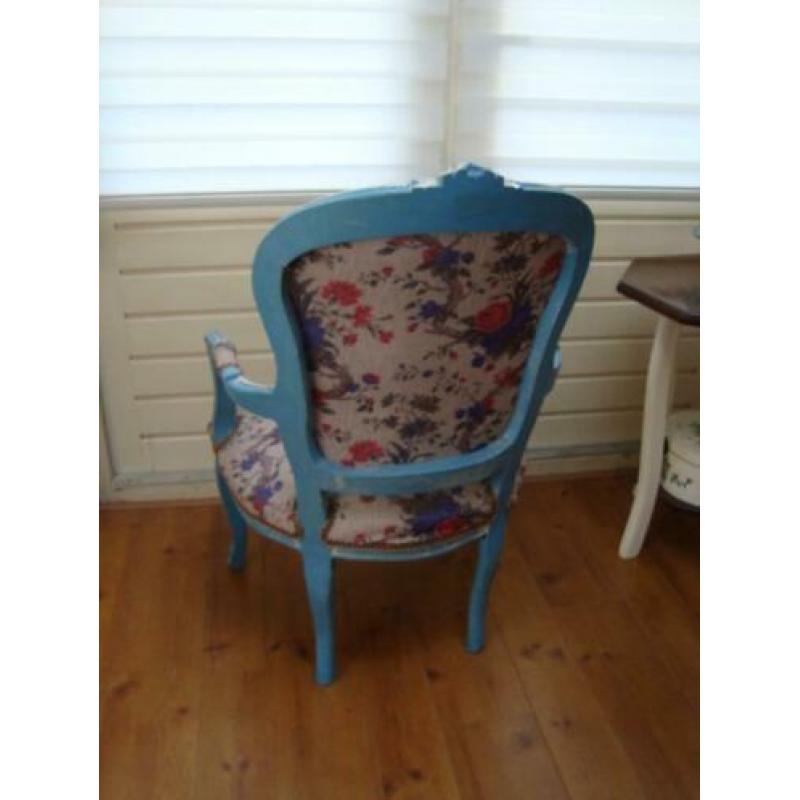 Barok, fauteuil , zetel , stoel. . Blikvanger Nieuw!!