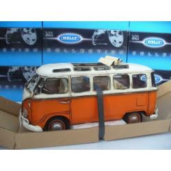 Tinplate Collectables 1/18 VW Volkswagen T1 Bus Oranje