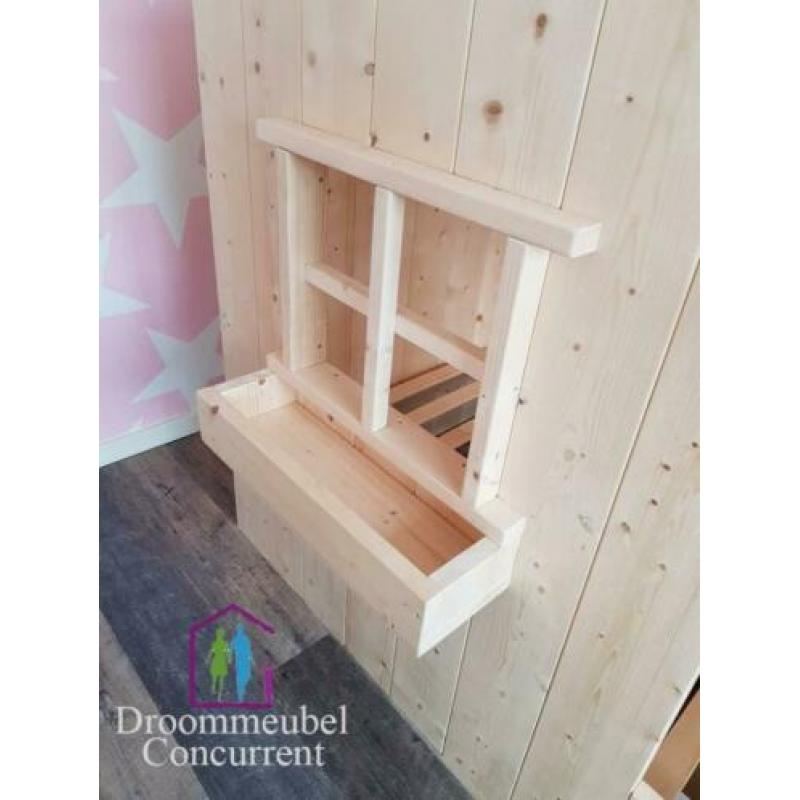GRATIS MONTAGE! Bedhuisje Boomhutbed Steigerhout Vogelhuis