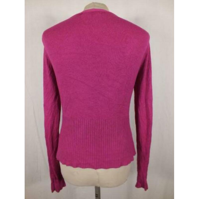 Roze damesvest.Katoen+stretch.Mt S.Merk Zilch