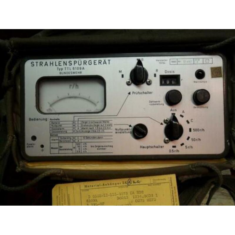 Stralings meter ex deutse leger